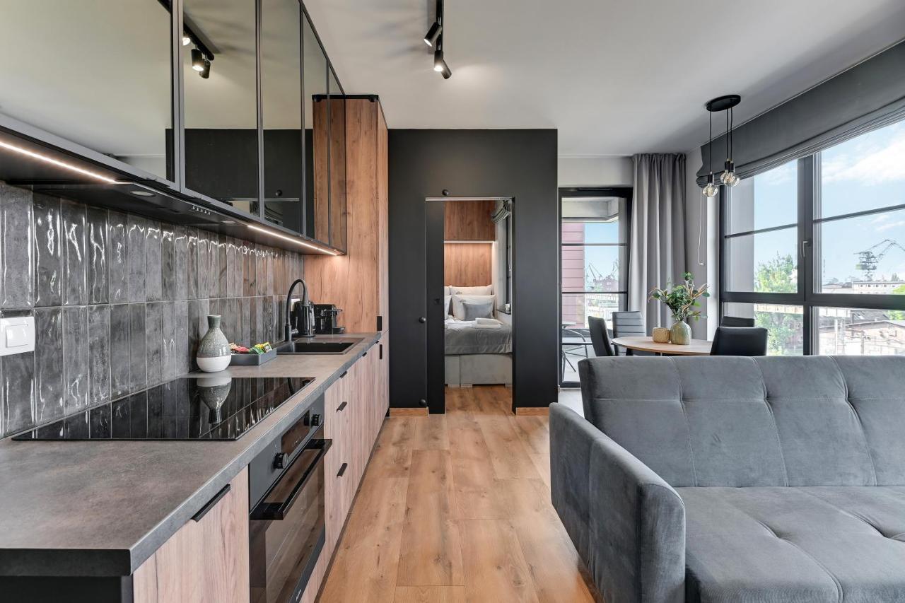 Doki Living & Foodhall By Downtown Apartments Gdańsk Exterior foto